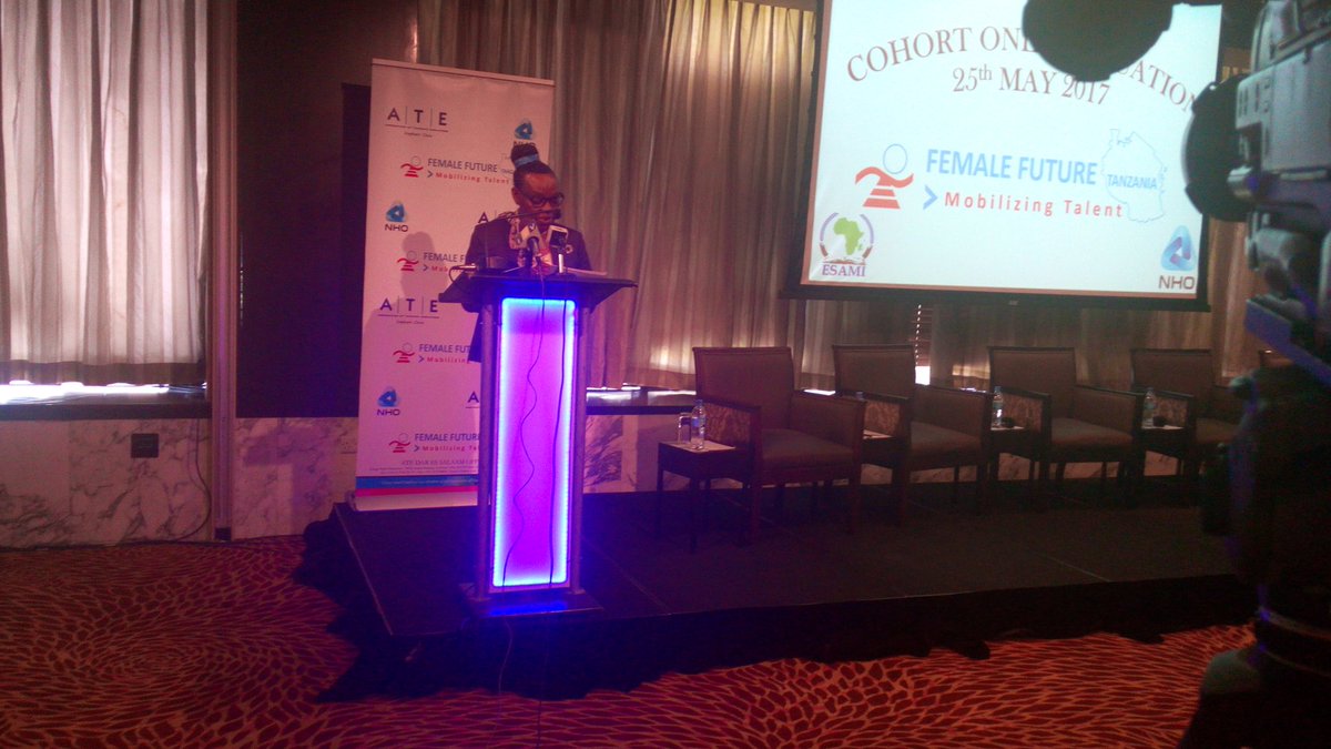 ATE_Tanzania's tweet photo. Chief Consultant ESAMI Prof. Apollonia Kerenge #FFGraduation https://t.co/fijLQRI9Ft
