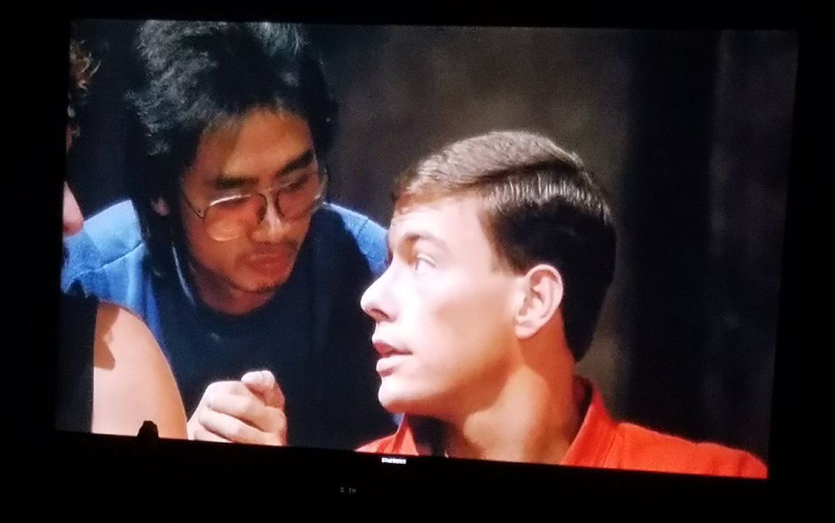 RoBear78's tweet photo. What do you do at 4am? Sleep, perhaps gym? What do I do.....#Bloodsport #kumite #FrankDux #DimMac https://t.co/8dn7yFDpHU