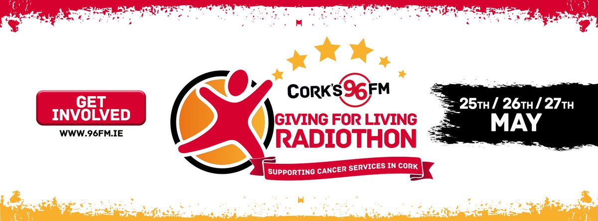 Best of luck to our patron <a href="/pjcoogan/">PJ Coogan</a> and his team at <a href="/OpinionLine96/">96fm Opinion Line</a> &amp; <a href="/Corks96FM/">Cork's 96FM</a> with the 2017 #Radiothon #corkfundraising
