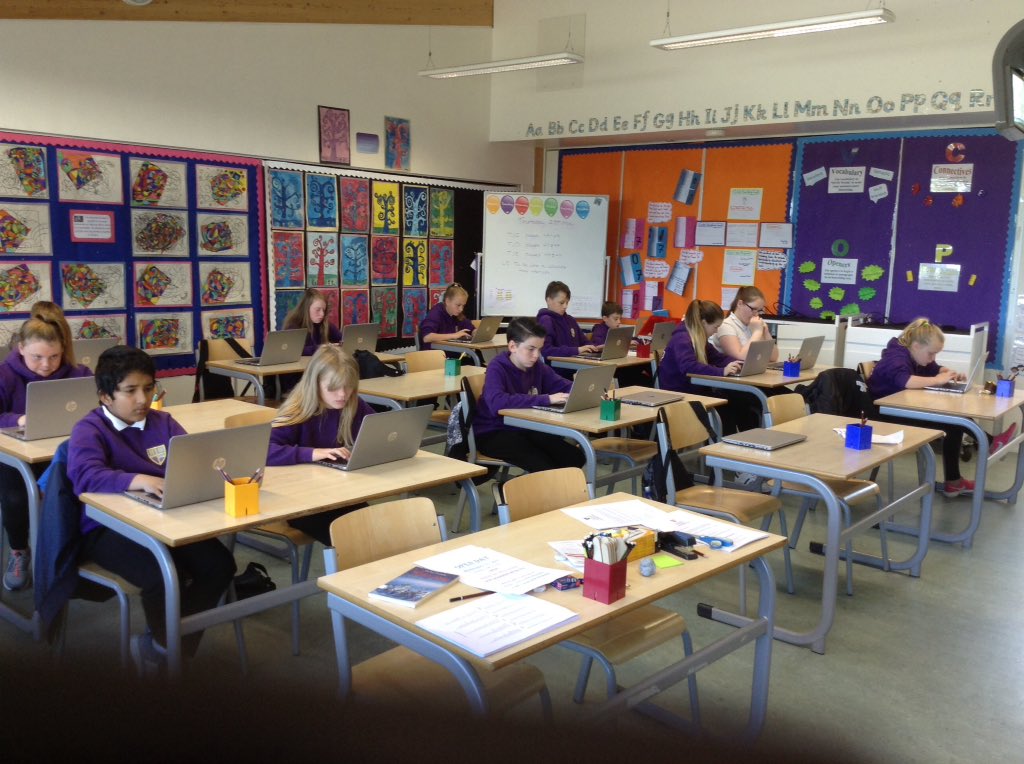 MrsFrielKNL's tweet photo. Primary 7s working hard on their academy profiles @heathryburn @northfieldaca #growingup #academyready #promotingourskills https://t.co/oMQMxmkGGa