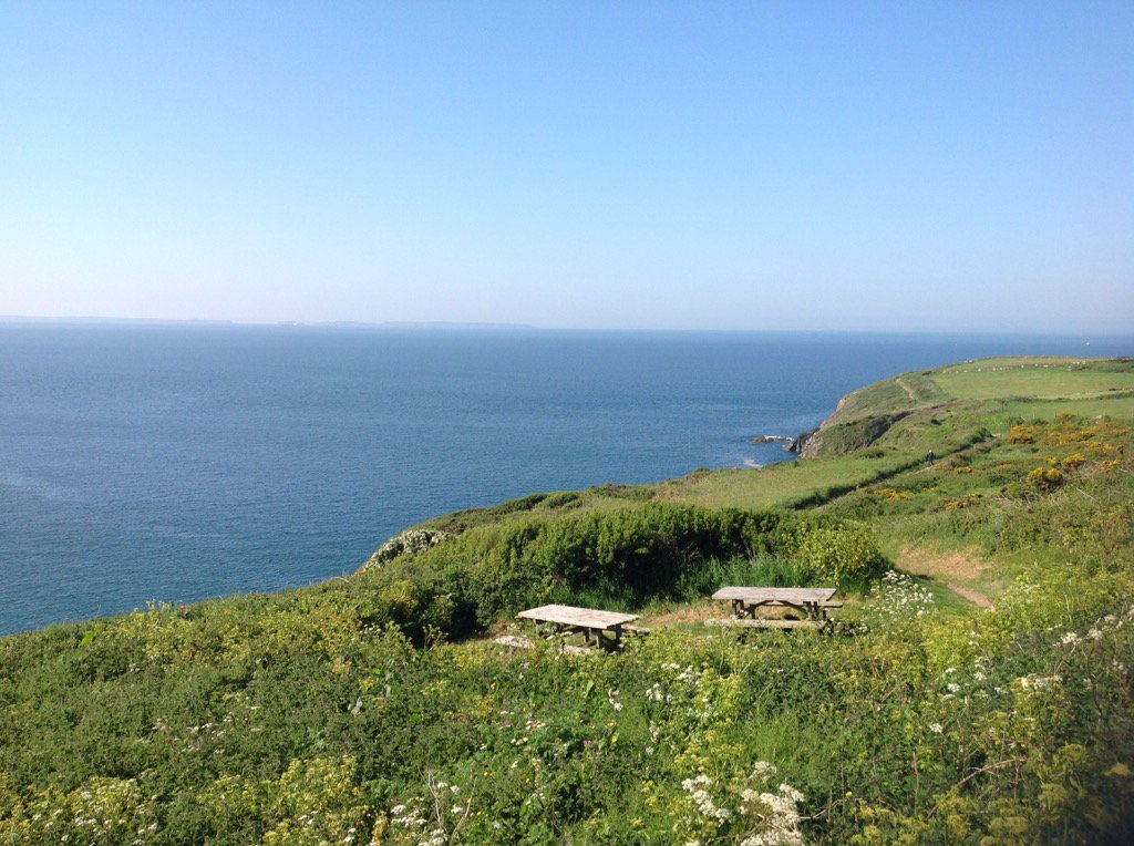 castle_holidays's tweet photo. Pembrokeshire coastal path looking great in the sunshine
#walking in Pembrokeshire 
#castlefarmholidays.co.uk https://t.co/2X6DsLsoSK