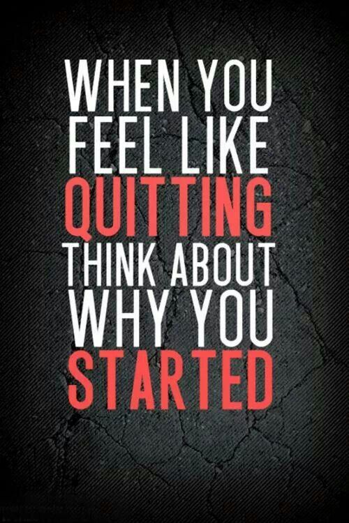 elevateme16to24's tweet photo. When you feel like quitting, think about why you started #ThursdayThoughts #ThursdayMotivation #positiveenergy #positivethinking https://t.co/3SKWRUmWgt