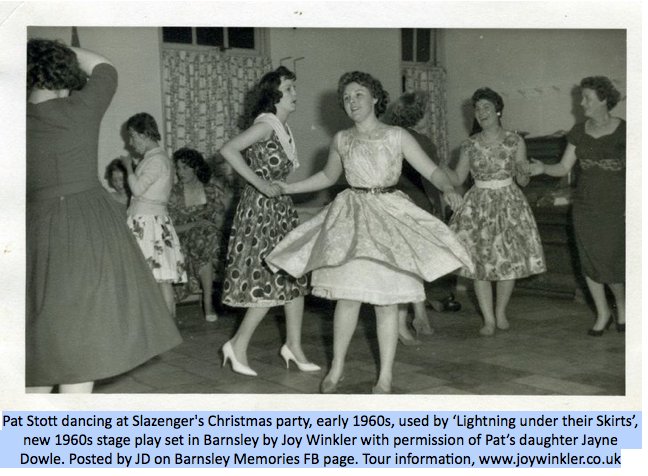 joywinkler's tweet photo. TOMORO, Fri @TarvinCC "Lightning under their Skirts"- funny new 1960s play by former #Cheshire Poet Laureate. Tix https://t.co/XlYsHUMUps https://t.co/ZlU4VxiWB1