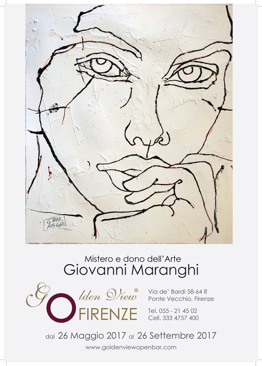 GoldenViewFI's tweet photo. #GiovanniMaranghi #mostra #arte #opereinedite #goldenviewfirenze #goldenview https://t.co/qvK3zy7wy8