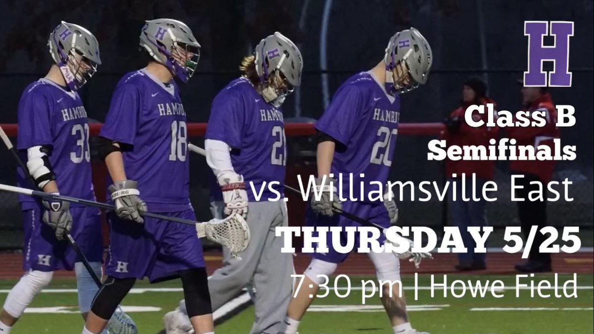 Hamburg Boys Varsity Lacrosse tweet media