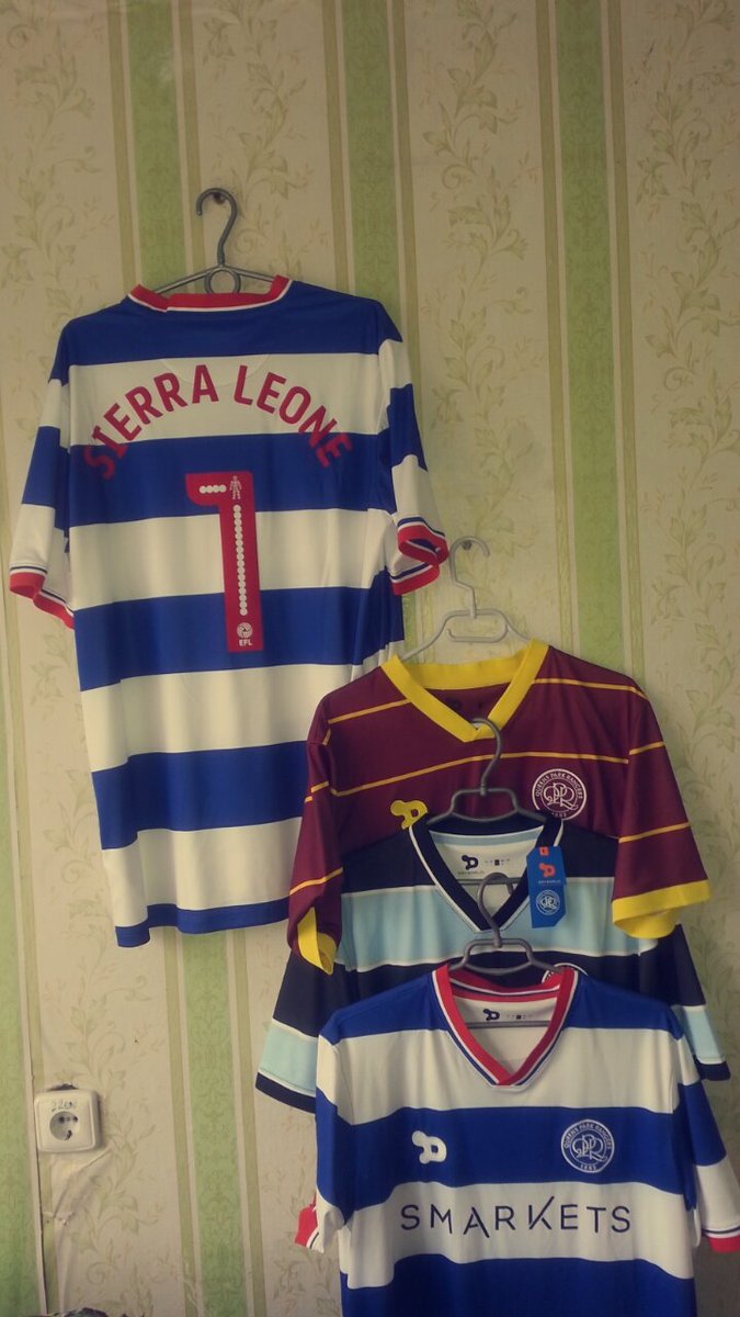 MykeQpr's tweet photo. Thanks a lot a for the @QPRFC shirt @qprmaroc , just receive them , I really appreciate. I'm really proud to b a Rs fan. #qprfan https://t.co/3UycnUvQQz