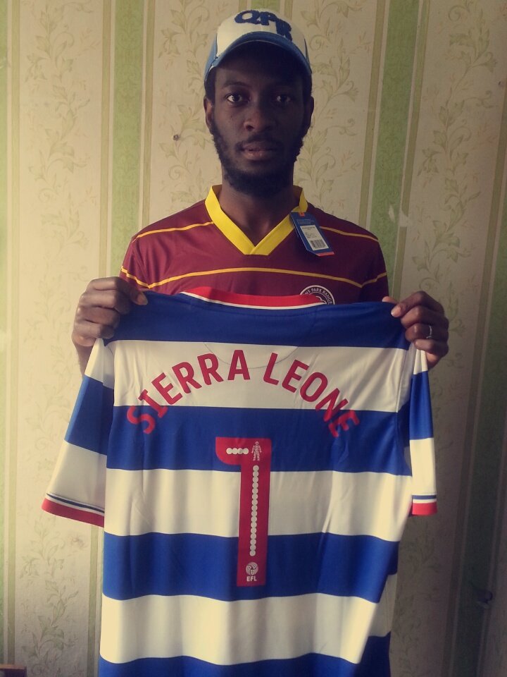 MykeQpr's tweet photo. Thanks a lot a for the @QPRFC shirt @qprmaroc , just receive them , I really appreciate. I'm really proud to b a Rs fan. #qprfan https://t.co/3UycnUvQQz