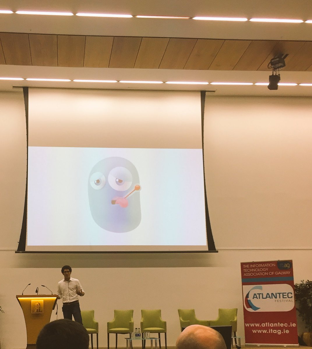 Ciaradora's tweet image. Good to hear Jose referring to challenges as a parent &amp;amp; how tech has helped #evolutionoftech #ATLANTEC17 @loopingrage #AI #virtualassistant