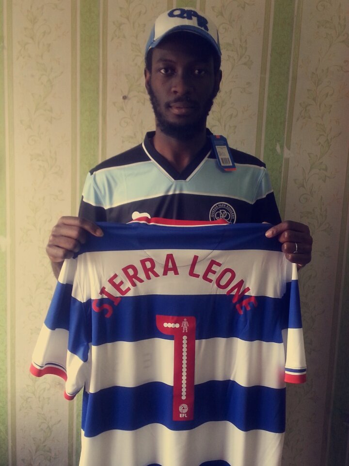 MykeQpr's tweet photo. Thanks a lot a for the @QPRFC shirt @qprmaroc , just receive them , I really appreciate. I'm really proud to b a Rs fan. #qprfan https://t.co/3UycnUvQQz
