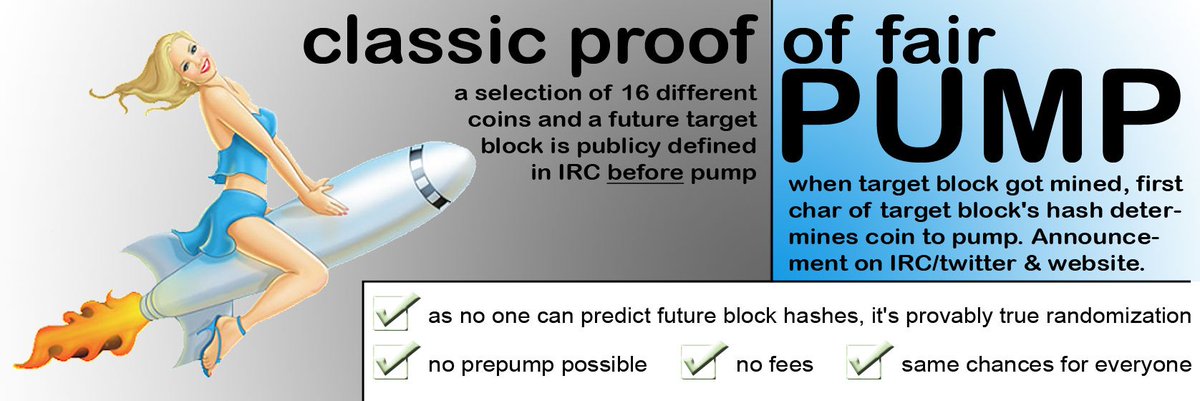 ~~ BITTREX PUMP TODAY 5pm EDT ~~
join here later: fairpumps.net/pump/