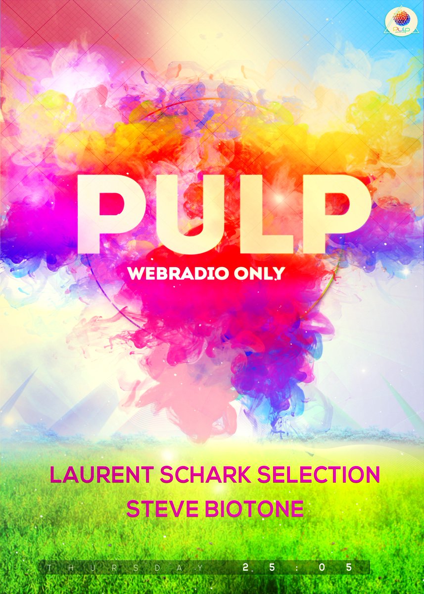 Jeudi 25 Mai
►►►19h... Laurent Schark
►►►20h... Steve Biotone
----> Sur le site darkxana.wix.com/pulp-webradio-…