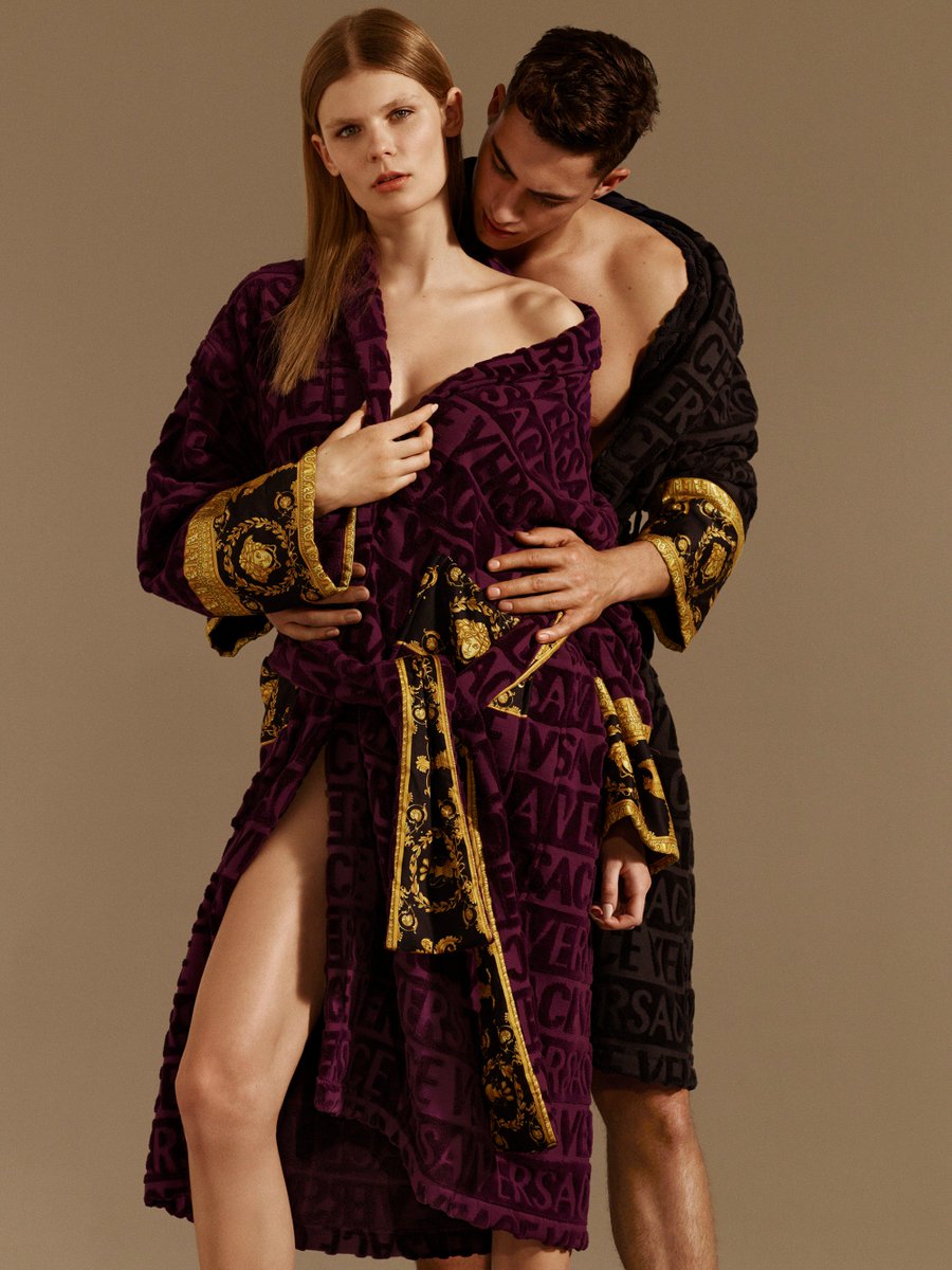 versace dressing gown womens