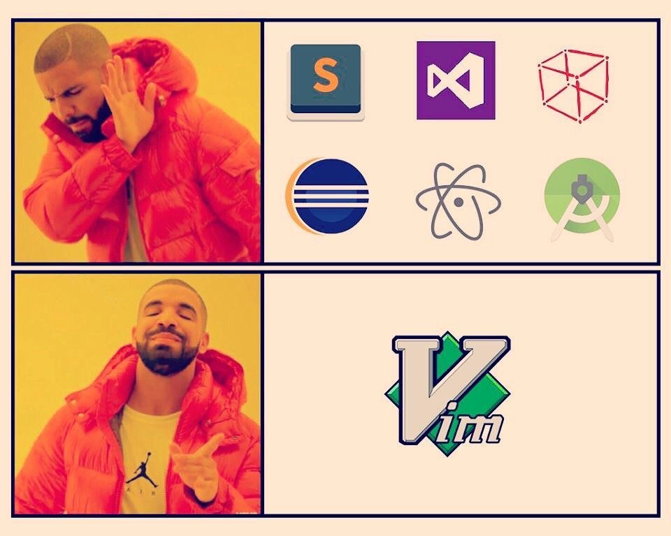 Let us Start the Day with a Message of Vim :) #linux #unix #sysadmin #devops