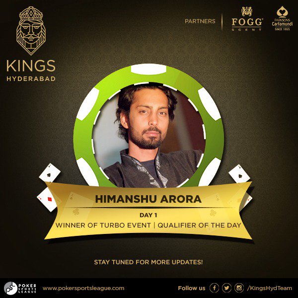 KingsHydTeam's tweet photo. Day 1: Qualifier of the day- Himanshu Arora from #KingsHyderabad. 
He earned 77,400 points by shipping the 'Turbo Event'. Stay tuned! https://t.co/jLC3rwlnD8