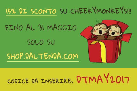 UniverseZer0's tweet photo. Acquista Cheeky Monkeys su #Daltenda Shop 🎲

Utilizzando il #Codice DTMAY2017 

Fino al 31 Maggio avrai il 15% di #sconto! 🎁 https://t.co/v792X6jOpC