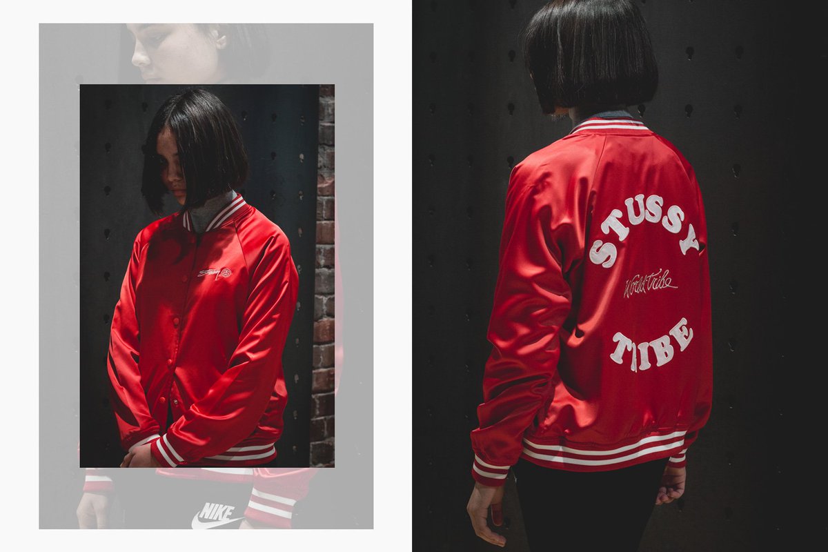 Women's <a href="/Stussy/">Stüssy</a> "Shine on Bomber" dropping today. Full Lookbook now on JACKLEMKUS.COM