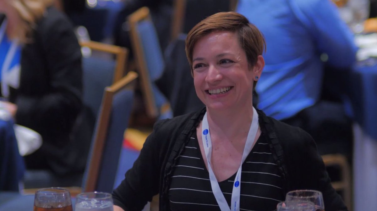 Striata's tweet photo. Our very own @MiaPapanicolaou was caught on video at the DSF conference in Chicago. Take a look https://t.co/9uSeEFb7cl #DocumentStrategy https://t.co/q6SO8U1pXK