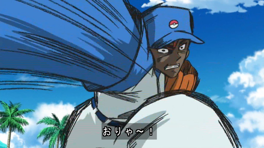 神回 アニメポケモン18年ぶりの野球回がカオス過ぎた 超次元野球やめろ なんか違うアニメ始まった Anipoke Togetter