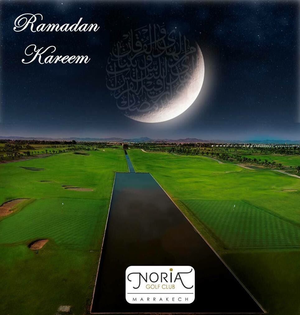 Durant le mois sacré du Ramadan le Noria Golf reste ouvert.
