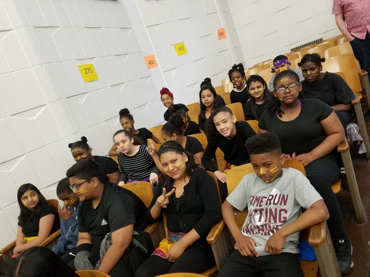 Alvin Ailey performance. My kids did a wonderful job. So proud of them! #ps76learns #ps76q