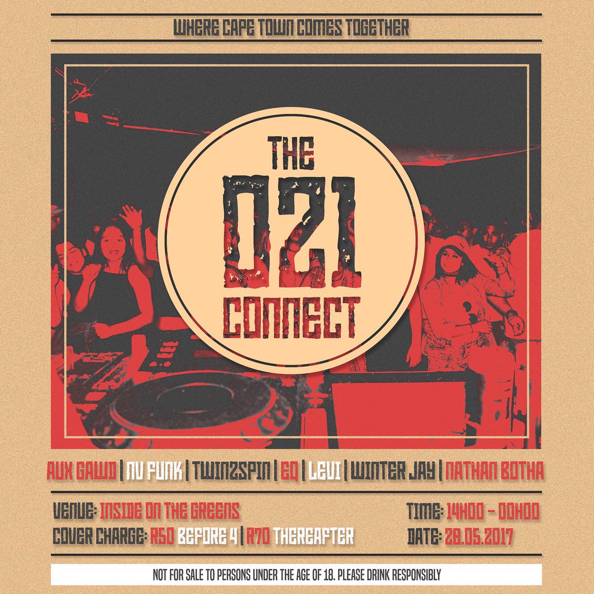 the021connect's tweet photo. THE 021 CONNECT | THIS SUN28 MAY | INSIDE ON THE GREENS

 YA'LL READY, @WinterJayZA LIVE🚨

WHERE CAPE TOWN COMES TOGETHER https://t.co/Y8rKGxCKB6