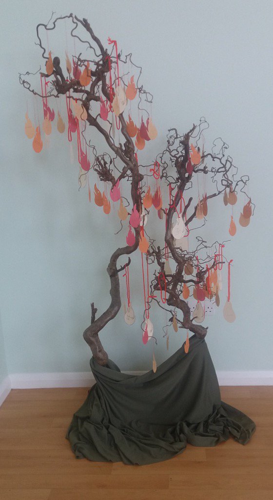 RadcliffeParish's tweet photo. #Radcliffe Hall Primary have made this Prayer Tree to help them pray during Assembly today + during #ThyKingdomCome https://t.co/x1q8HG13zA