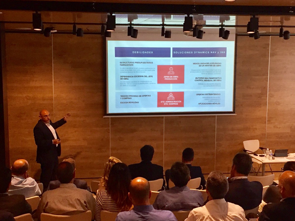 ibermaticagrupo's tweet photo. @Santana_ER @ibermaticaNAV nos presenta #IBbuilding Solución Global para sector de la Construcción @MSDynCRMOnline #TransformacionDigital https://t.co/COl6AABLIa