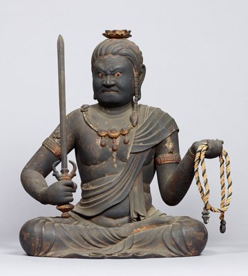 快慶展】重要文化財 不動明王坐像 京都・醍醐寺 鎌倉時代 建仁3年