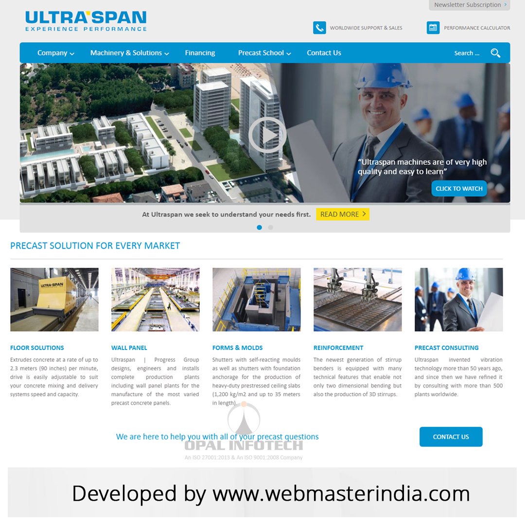 Opal_Infotech's tweet photo. #OpalInfotech has launched a responsive website https://t.co/1SxM04f7nL in WordPress for Canada based company Ultraspan
#ResponsiveWordpress https://t.co/9I6h2SAeld