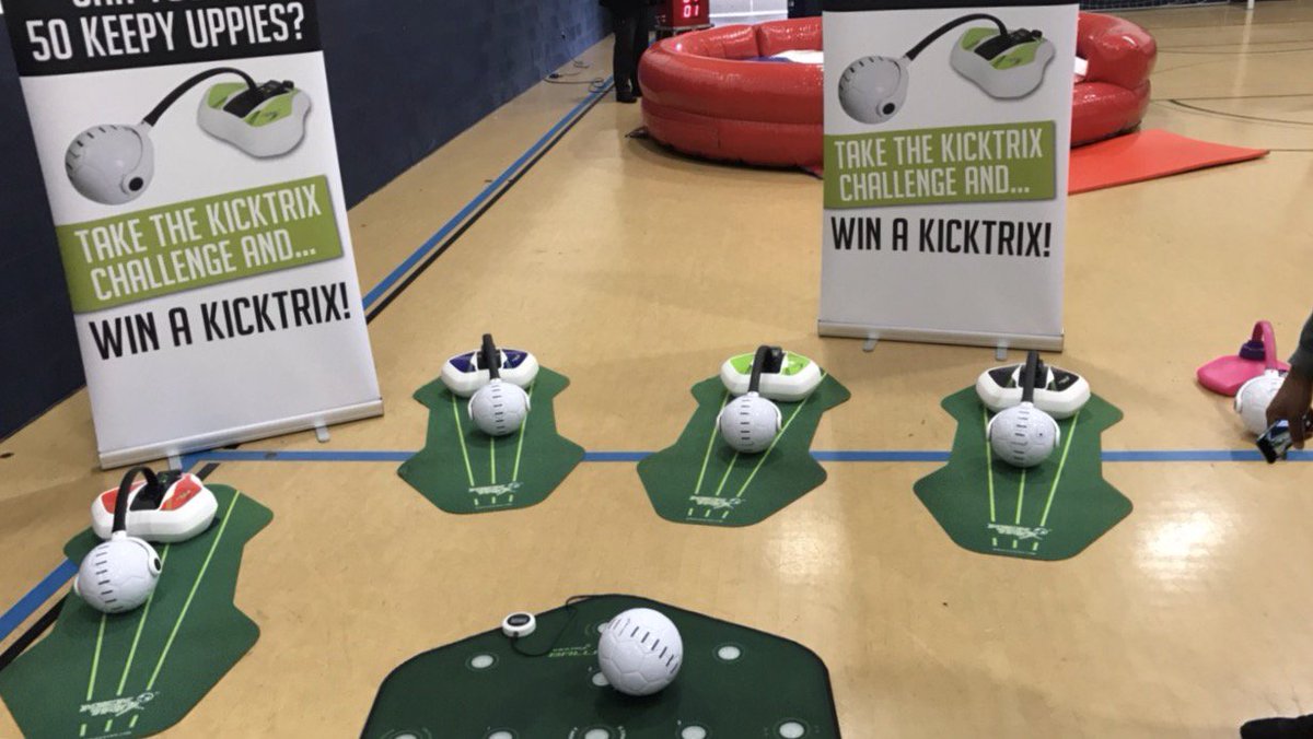 Kicktrixltd's tweet photo. The Big Match football charity event #MillwallStadium #Kicktrix #BeTheBestYouCanBe  we were there ! https://t.co/S3x2fusdQW