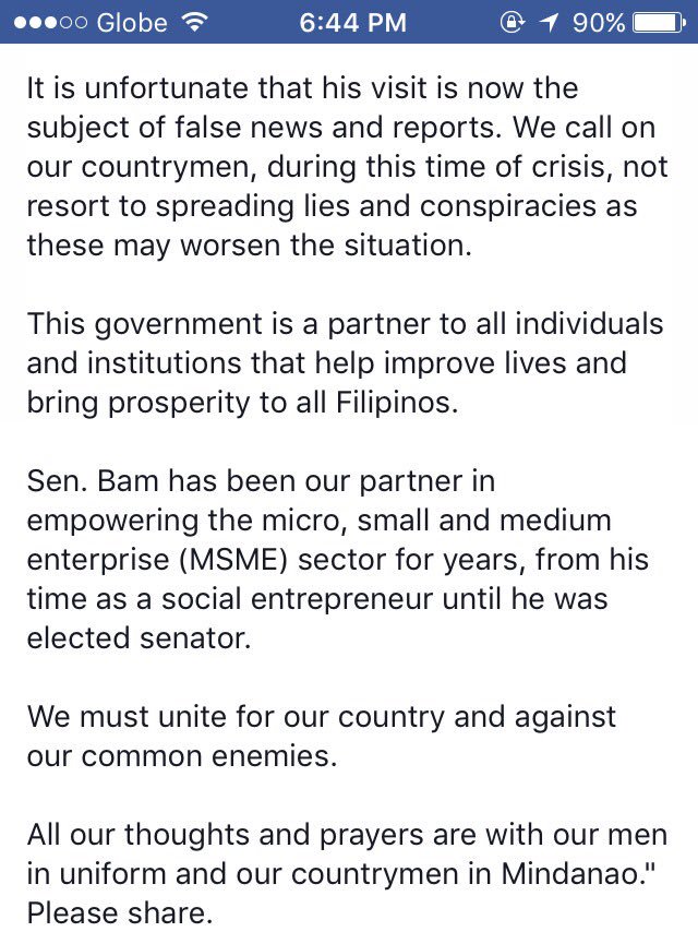 letsgonegosyo's tweet photo. Official statement from DTI Sec. Ramon Lopez. Please share @DtiPhilippines @bamaquino https://t.co/ICCVURb9PC