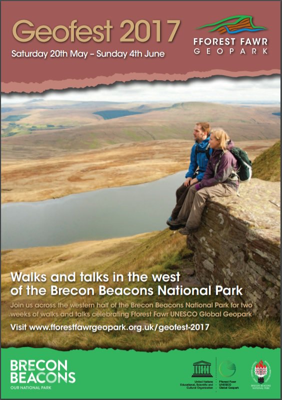 VisitBeacons's tweet photo. Geofest 2017 is now underway in the @BreconBeaconsNP! The festival includes walks, talks and an activity day! More: https://t.co/4OErGevsTM https://t.co/XhzcX8JpBV
