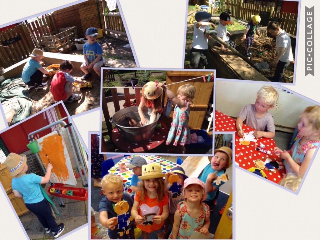 A lovely morning with <a href="/Usk_nursery/">Usk Nursery</a> for transition. We loved showing you around our outdoor area. The sandpit was a big hit!