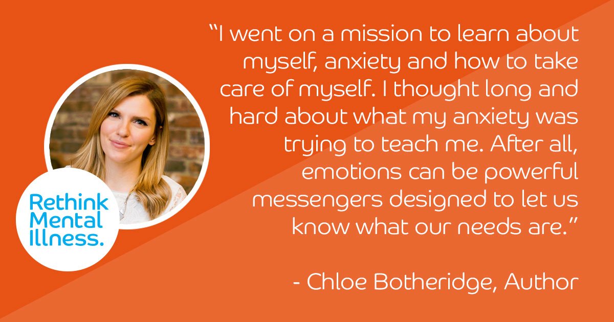 Rethink_'s tweet photo. Chloe had her 1st panic attack at 15, now she's embarked on a quest to discover what her emotions are telling her https://t.co/nbmfeLU95M https://t.co/o30D2s8SXu
