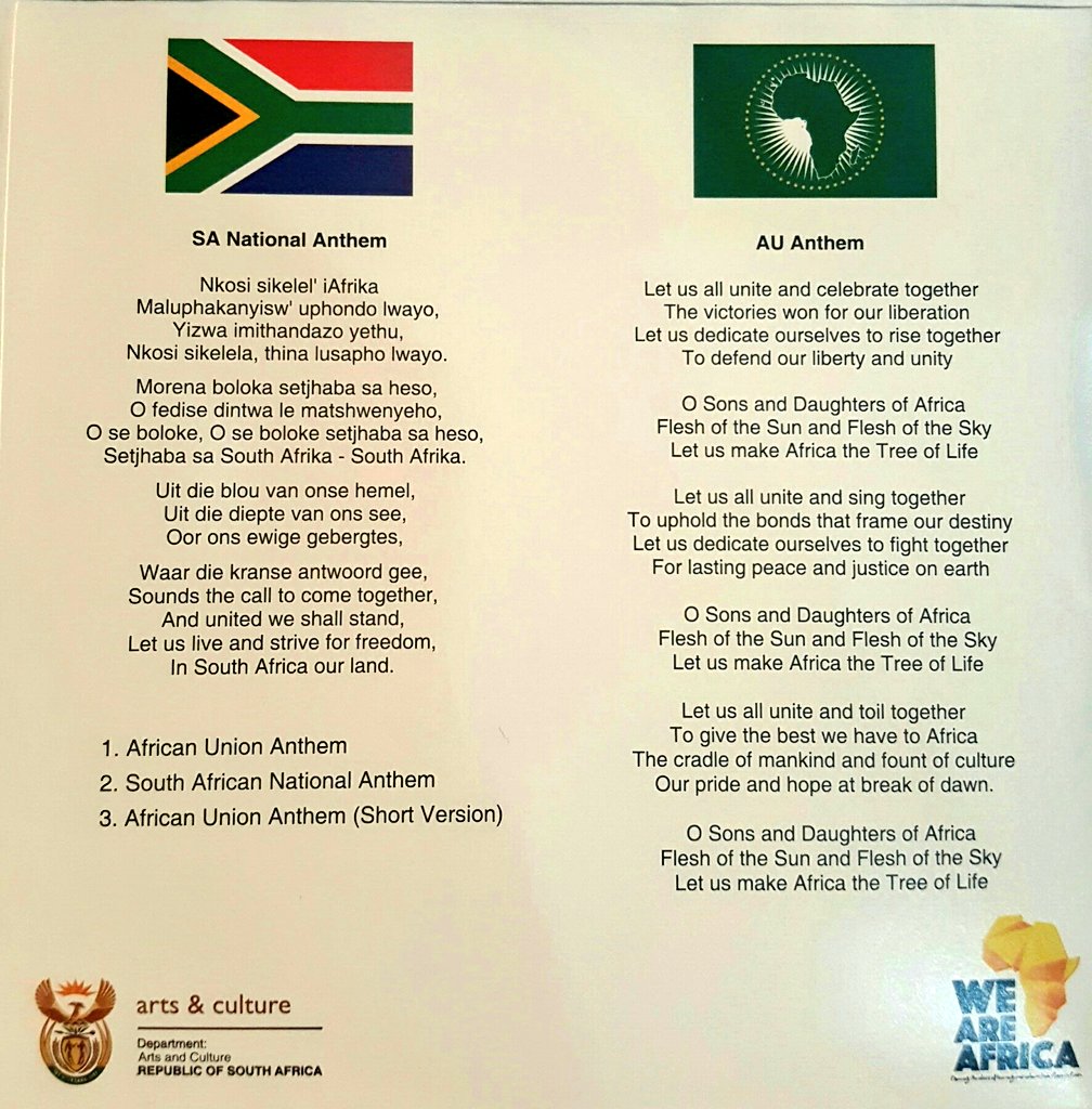 💄 South africa anthem. South Africa national anthem lyrics Does it