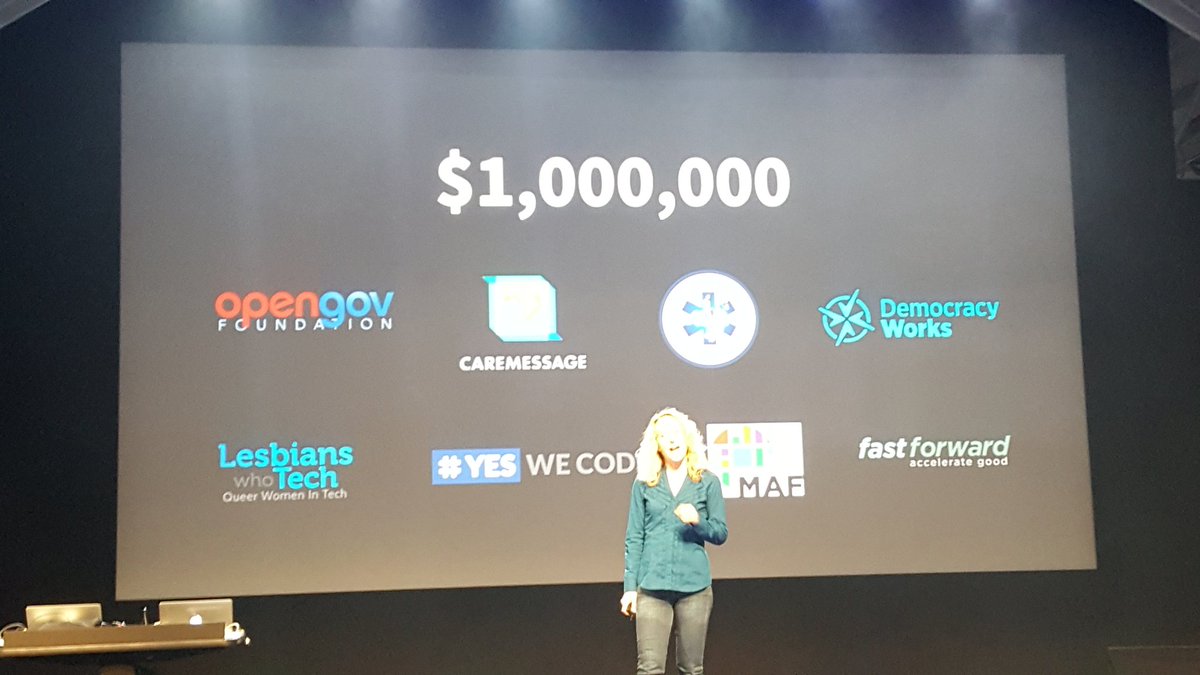 98arthurj's tweet photo. @twilio announces https://t.co/SkZnlpJ9QT Impact Fund and first $1 million to eight organizations @rockclimbergirl @signalconf https://t.co/qgormgZR94