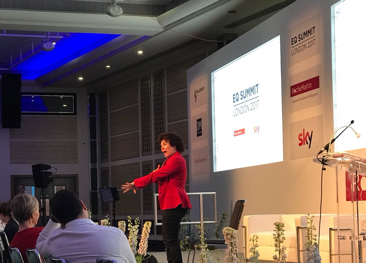 EQSummitLondon's tweet photo. 'Fix yourself, and then go and save the world.' @Rubywax is talking neural wifi #EQsummit2017 https://t.co/YEv9Y79lOx