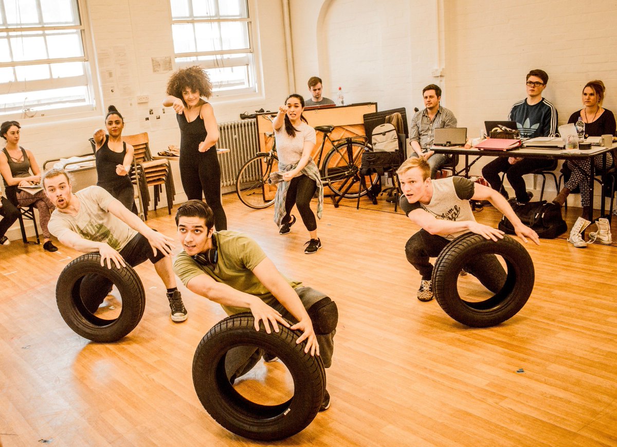 Ladies and gentlemen, we give you... the incredible cast of #WorkingMusicalUK in rehearsal! 📷: Robert Workman