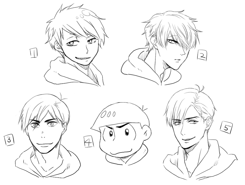 # rtした人の絵柄を真似してバレたら負け
線画で力尽きましたが精一杯真似したつもりです…全然タイプが違うのですーごい楽しかった!!反応ありがとうございました❤ 