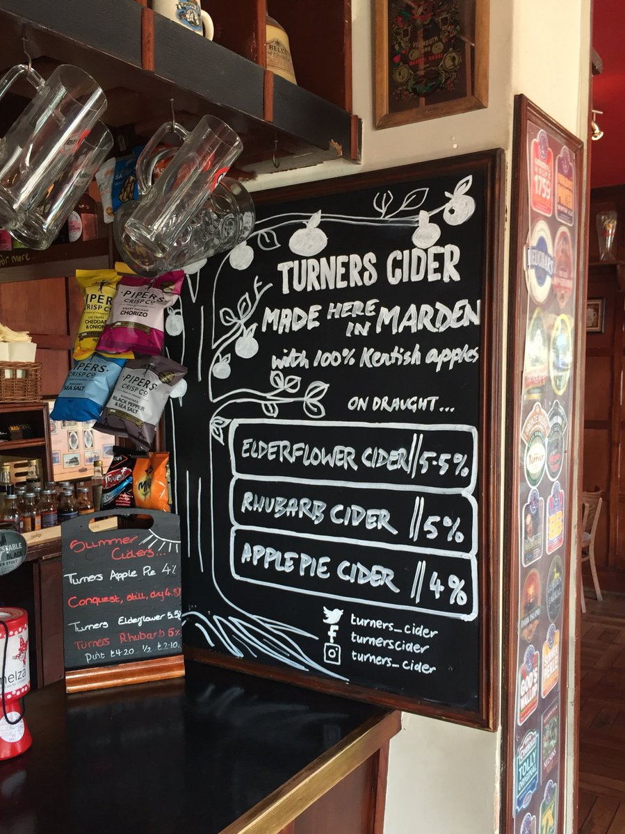 Check out our new cider board at our local <a href="/StileBridgePub/">Stile Bridge</a>