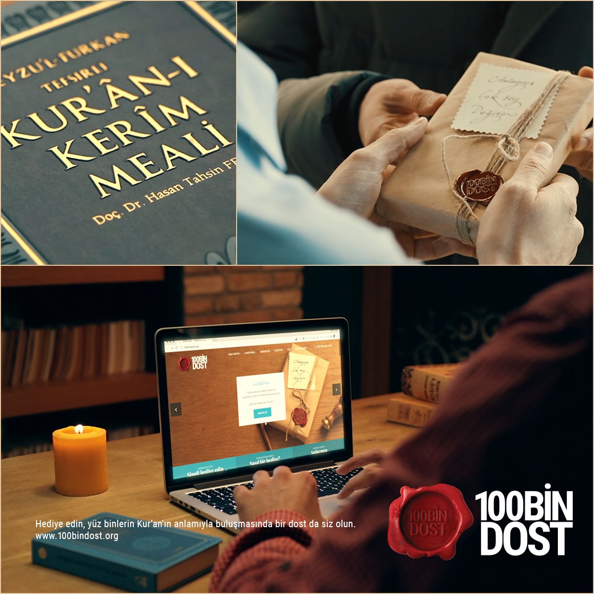 Dünyanın en anlamlı hediyesi dostlarını arıyor! Hediye edin, okuyun, paylaşın. Çünkü #Anlayınca çok şey değişir → 100bindost.org