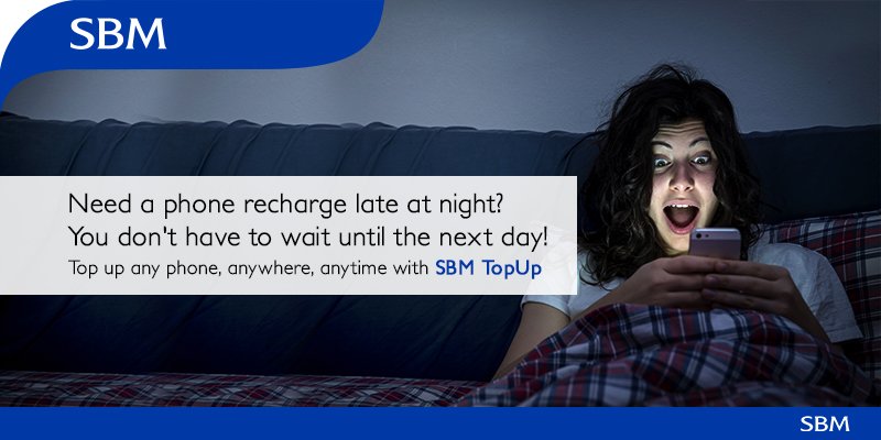 #SBM #TopUp lets you recharge your <a href="/orange/">Orange</a>   and <a href="/EmtelWorld/">EmtelWorld</a>   mobiles through SBM ATMs and SMS. Details: bit.ly/SBM-TopUp