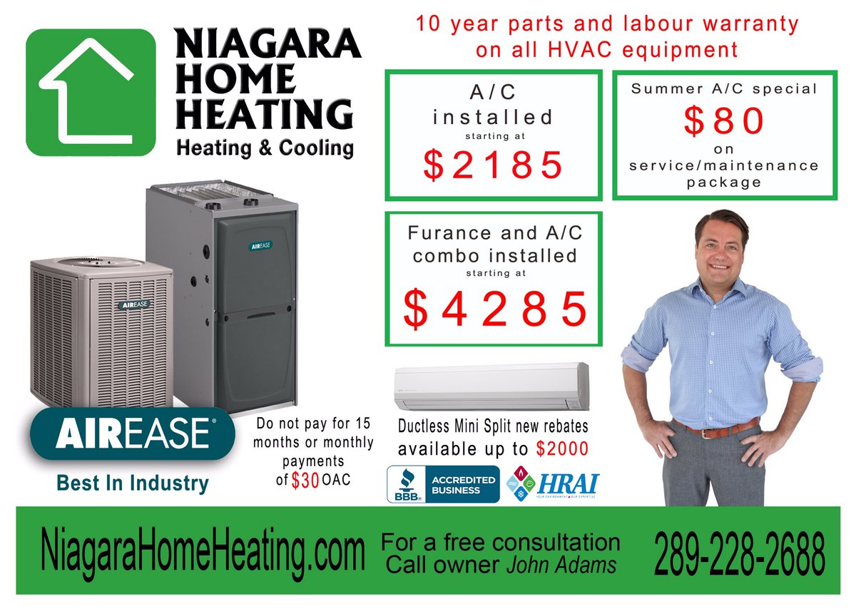 Niaghomeheating's tweet photo. Here is our latest deals and savings. #ductlessminisplits #goodmanproducts #goodman #airease #niagarafalls #niagarahomeheating https://t.co/mHStcumZPF