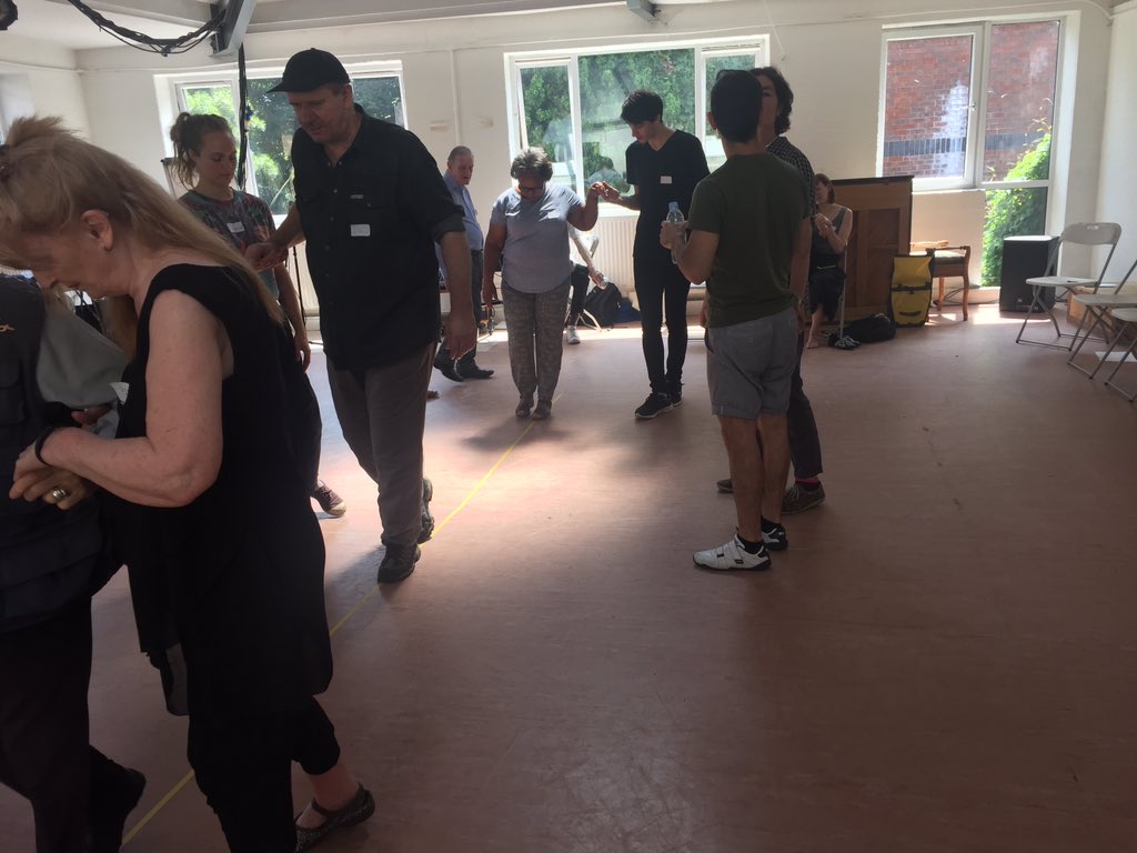 georgiabowers91's tweet photo. Wow what a great first session for Balancing Act!!! Excited for Creative Homes @LBubble to be working with @Complicite https://t.co/xUfxvWU8Le