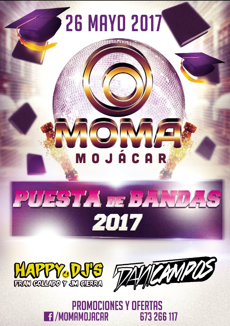 HAPPYDJS_'s tweet photo. VIERNES 26 MAYO @ MOMA MOJÁCAR https://t.co/lgziFCYhEz