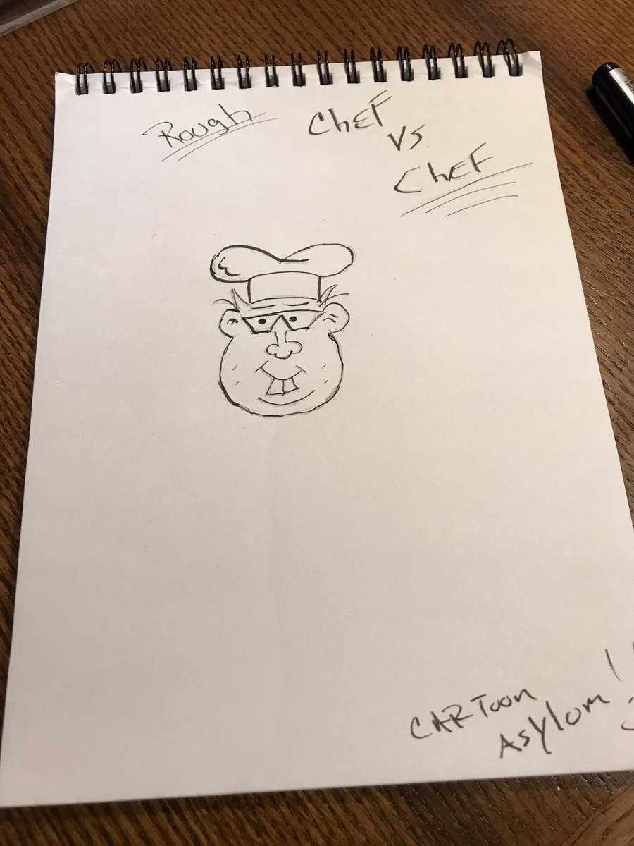 Nxt project <a href="/CartoonAsylum/">Cartoon Asylum 📺</a> Chef vs Chef rough #cartoonasylum