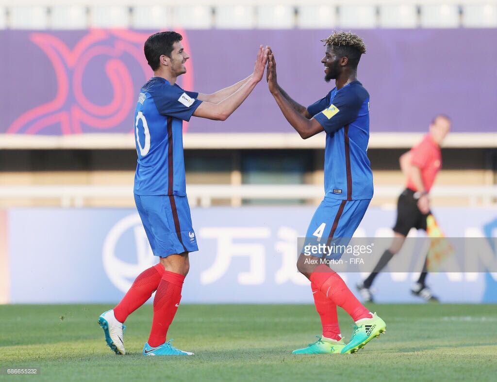 Jong22_'s tweet image. Victoire 4-0 face au Vietnam pour le deuxième Match de poule #FRAVIET #WCU20 #EDF 🇫🇷💪🏾⚽️