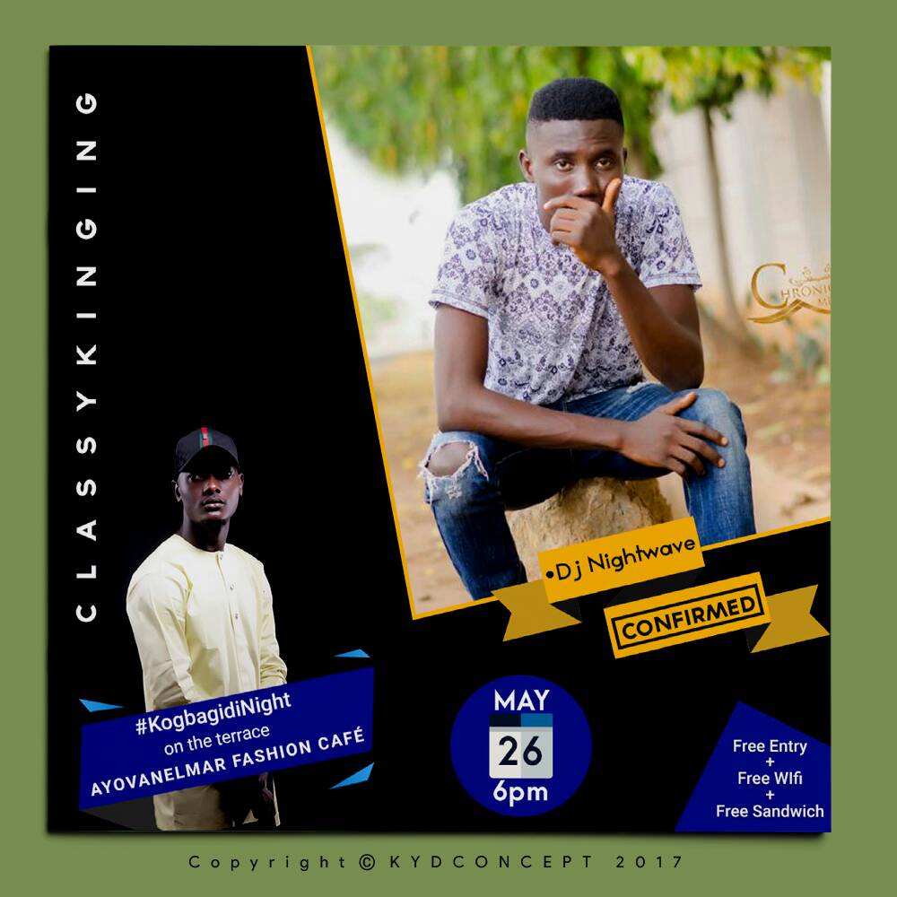 DjNightwayve's tweet image. Let's grind and whine. It's happening tomorrow people. Turn up for this. #KogbagidiNight cc @Classykinging #YoungSugarDaddy