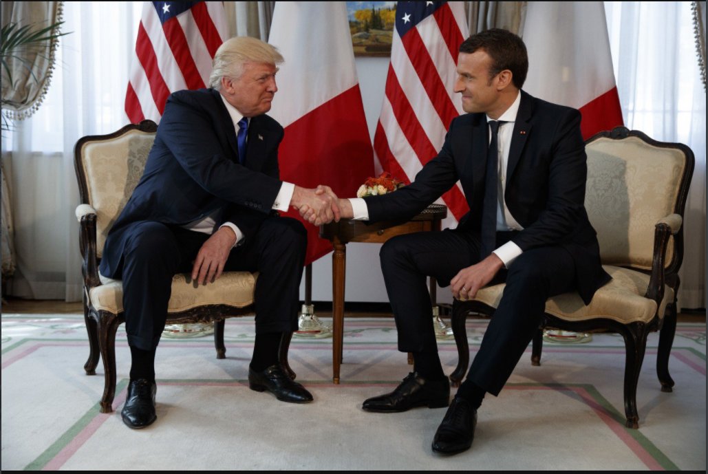 Αποτέλεσμα εικόνας για trump macron