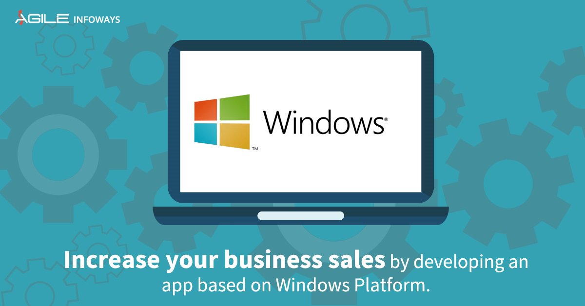 agileinfoways's tweet photo. #AgileInfoways serves their clients with all the professional #WindowsAppDevelopment Services. https://t.co/0pCvjHBsvd